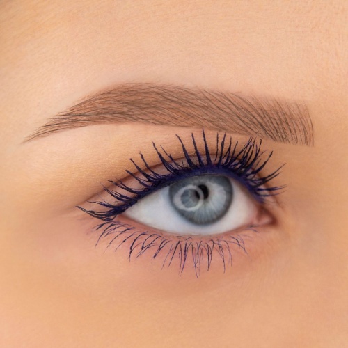 Тушь для ресниц LUXVISAGE Perfect Color Веер пышных ресниц синяя 9г