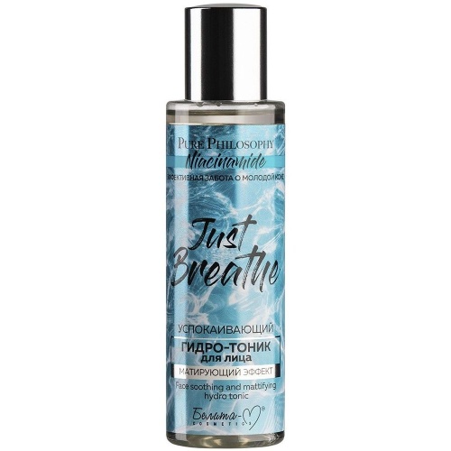 Успокаивающий гидро-тоник для лица Pure Philosophy Niacinamide Матирующий эффект 120 мл