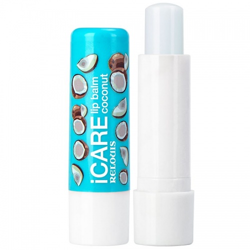 Бальзам-уход для губ RELOUIS iCARE lip balm coconut