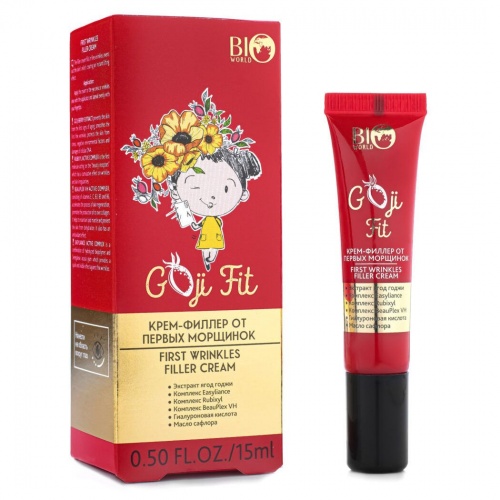 Крем-филлер Bio World Goji Fit от первых морщинок 15мл