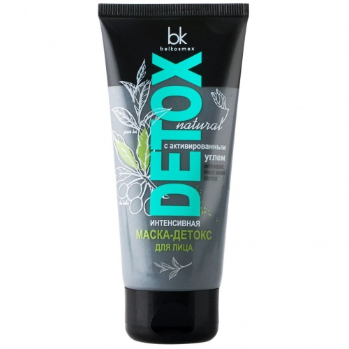 Интенсивная маска-детокс для лица Detox против черных точек и угрей 90г