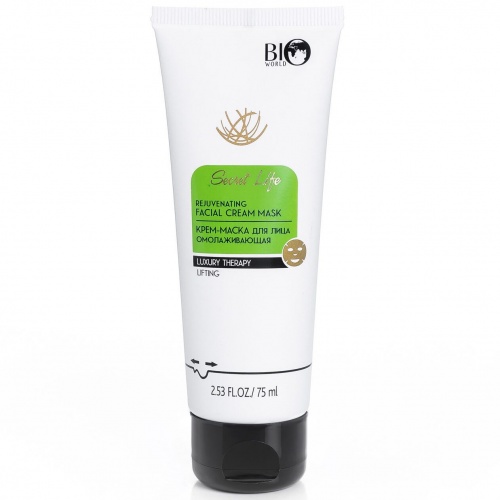 Крем-маска для лица Bio World Secret Life омолаживающая 75мл
