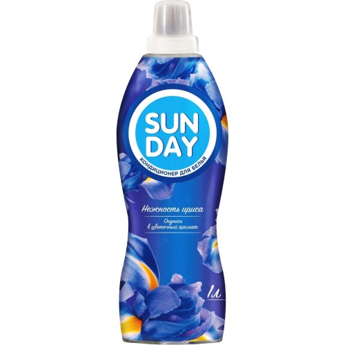 Кондиционер для белья Sunday "Нежность ириса" 1л