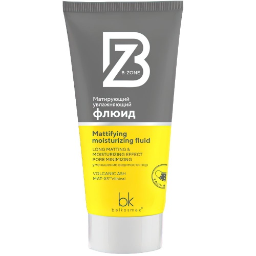 Матирующий флюид BelKosmex B-ZONE увлажняющий 60г