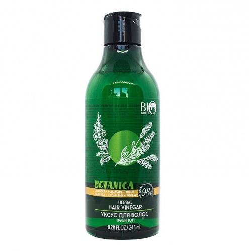 Уксус для волос Bio World Botanica Лаванда, розмарин, тимьян 245мл