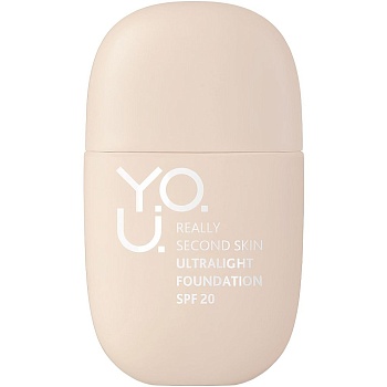 Ультралегкий Тональный Крем Y.O.U. REALLY SECOND SKIN SPF 20