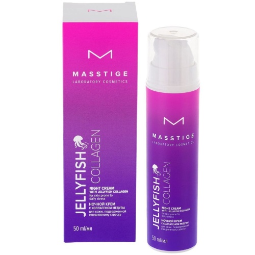 Крем для лица ночной Masstige Jellyfish Collagen 50мл