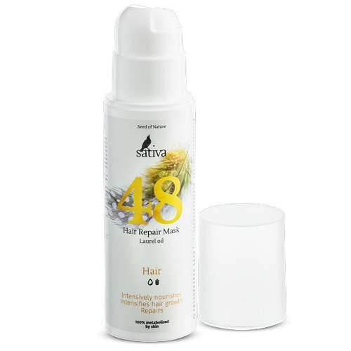 Крем-маска для волос восстанавливающая Sativa №48, 150 мл