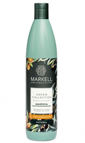 Шампунь для волос MARKELL Green Collection восстанавливающий 250 мл