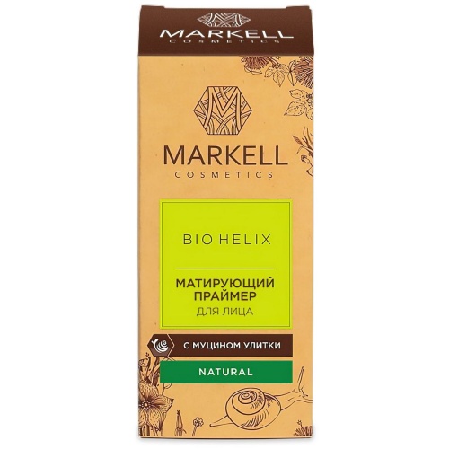 Матирующий праймер для лица MARKELL BIO-HELIX 10мл