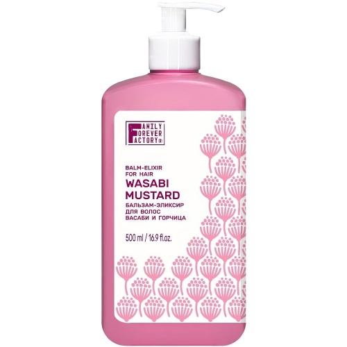 Бальзам-эликсир для волос Hair Pure Boom Васаби и горчица 500мл