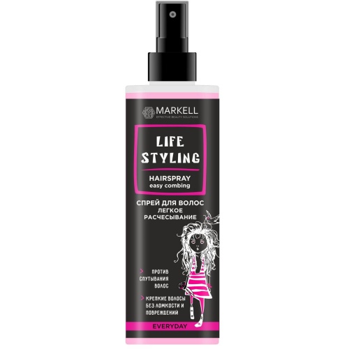 Спрей для волос MARKELL Hair Care Program, Легкое расчесывание 200мл
