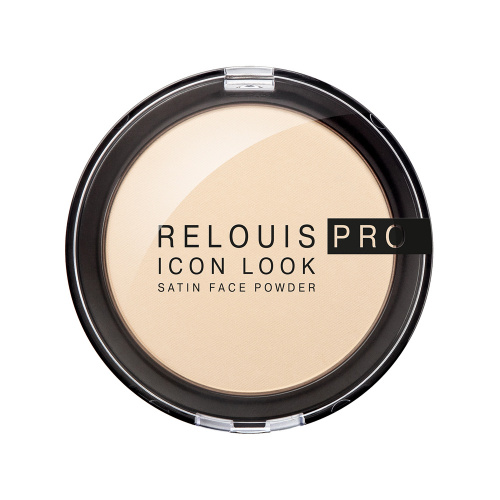 Пудра компактная RELOUIS PRO Icon Look Satin Face Powder 9г (00)