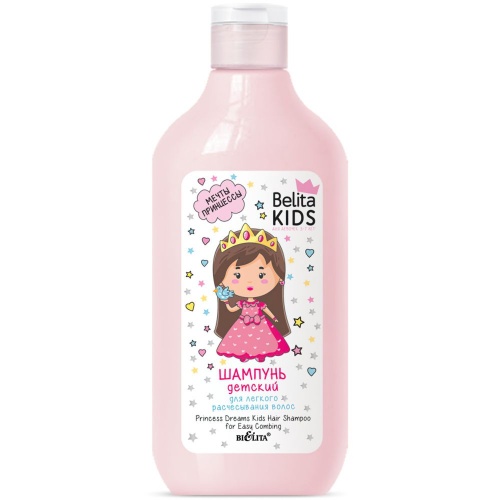 Шампунь Belita Kids для девочек 3-7лет легкое расчесывание 300мл