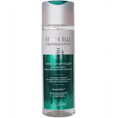 Матирующий Тоник Stem Cells для жирной и комбинированной кожи лица 200мл