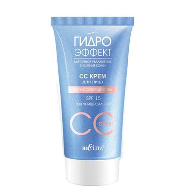 CC Крем для лица ГИДРОЭФФЕКТ Магия совершенства SPF 15 (тон универсальный) 30мл