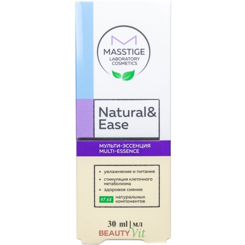 Мульти-эссенция для лица Masstige NATURAL&EASE 30мл