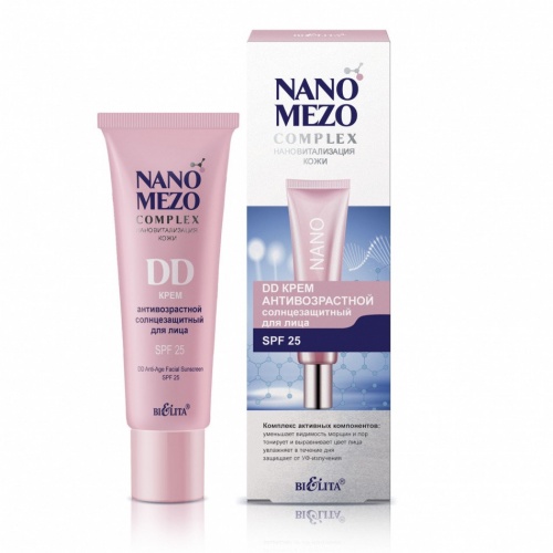 Крем DD для лица NanoMezoComplex антивозрастной солнцезащитный SPF25 30мл