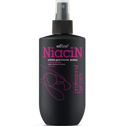 Спрей для роста волос с ниацином Professional Hair Care 240мл (с распылителем)