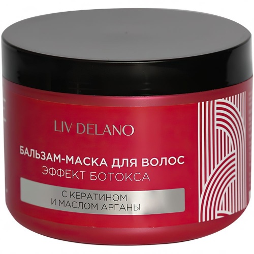 Бальзам-маска для волосс Liv Delano Love My Hair Эффект ботокса 500мл