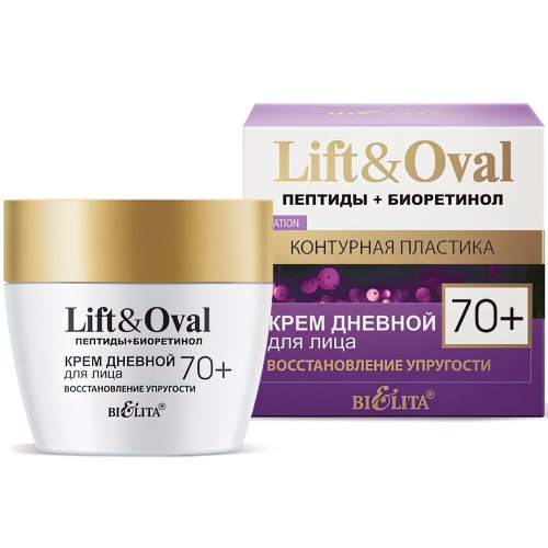 Крем для лица Дневной Lift&Oval Восстановление упругости 70+, 50мл