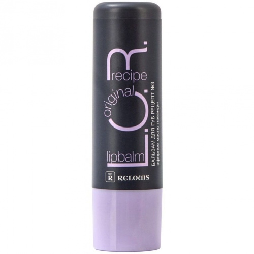 Бальзам для губ RELOUIS L.O.R. Lipbalm Original Recipe Рецепт №3, 4,3г
