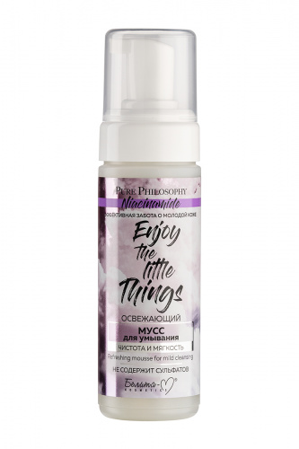 Освежающий мусс для умывания Pure Philosophy Niacinamide Чистота и мягкость 170 мл