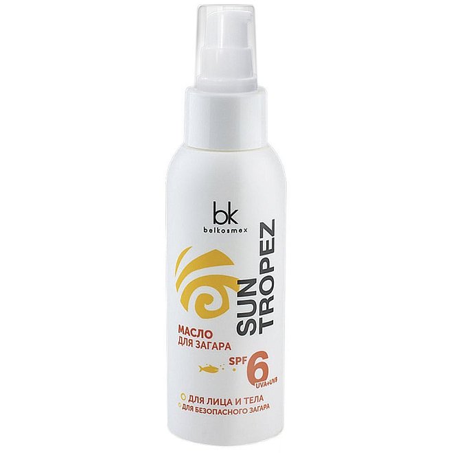 Масло для загара SUN TROPEZ SPF 6, 100мл
