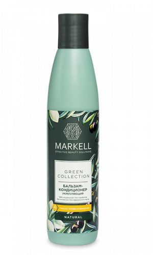 Бальзам-кондиционер MARKELL Green Collection для волос укрепляющий 200 мл