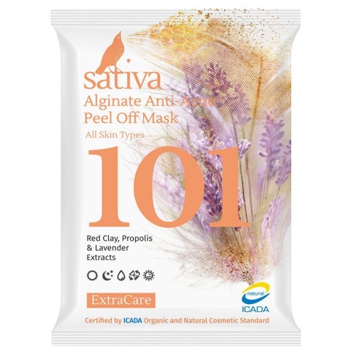 Маска альгинатная анти-акне Sativa №101, 15г