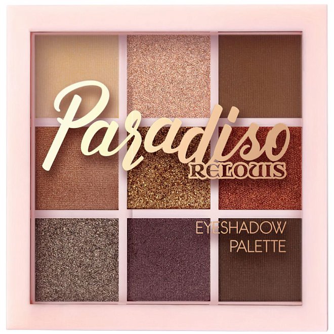 Палетка теней для век Paradiso RELOUIS