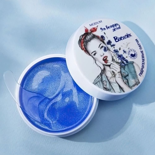 Гидрогелевые патчи для кожи вокруг глаз Modum Василек 60 шт