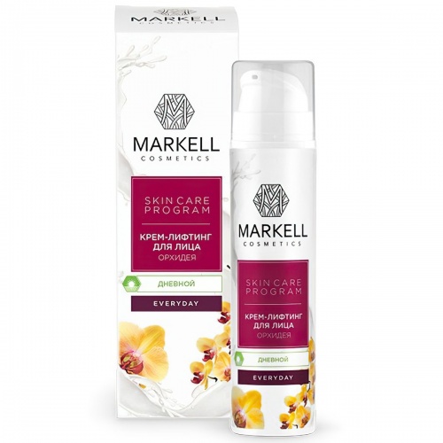 Крем-лифтинг для лица Дневной MARKELL Skin Care Program, Орхидея 50мл