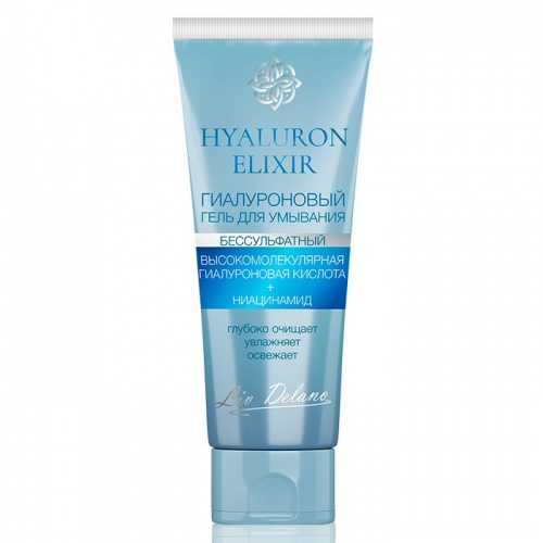 Гиалуроновый гель для умывания Hyaluron Elixir 75г Гиалуроновый гель для умывания Hyaluron Elixir 75г