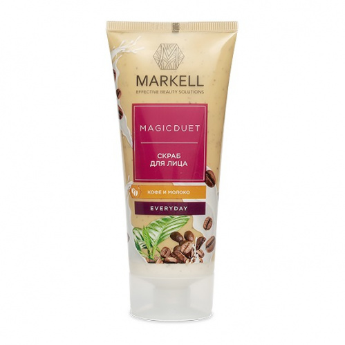 Скраб для лица MAGIC DUET кофе и молоко 100мл