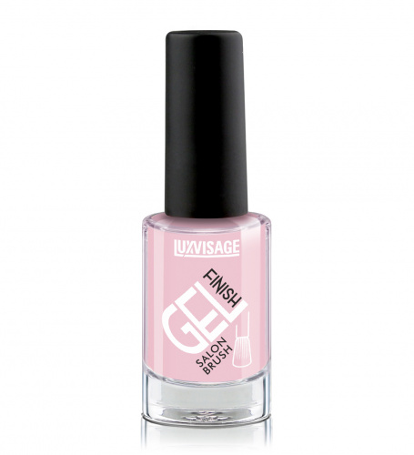 Лак для ногтей LUXVISAGE GEL Finish 9г (1 серо-розовый нюд)