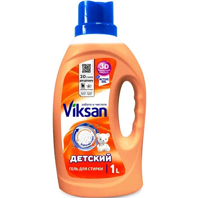 Гель для стирки VIKSAN Детский 1л