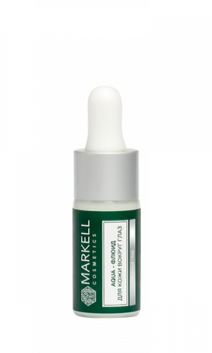 AQUA-флюид для кожи вокруг глаз MARKELL SKIN&CITY снежный гриб 10 мл