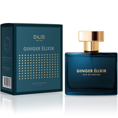 Парфюмерная вода мужская Dilis NATURE LINE Ginger Elixir 75мл
