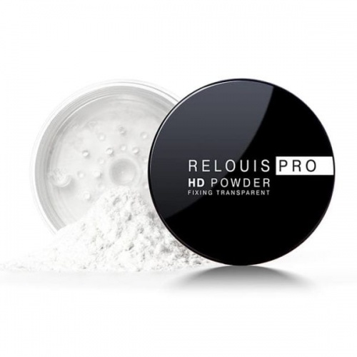 RELOUIS Пудра фиксирующая прозрачная PRO HD powder (00 Бесцветный)