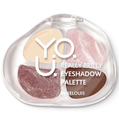 Палетка теней для век RELOUIS Y.O.U. Really Brilly (01 Rose Quartz)