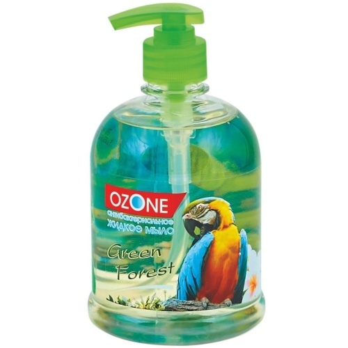 Мыло жидкое Антибактериальное OZONE Green forest 500г