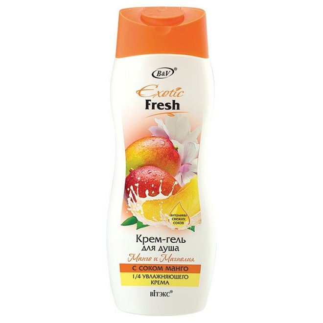 Крем-гель для душа Exotic Fresh Манго и магнолия 500мл