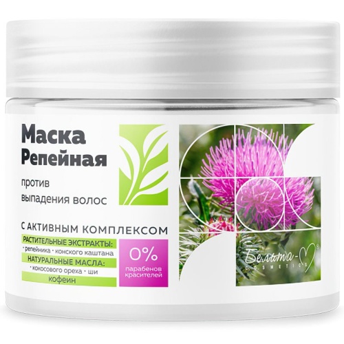 Маска против выпадения волос Репейная линия 250г