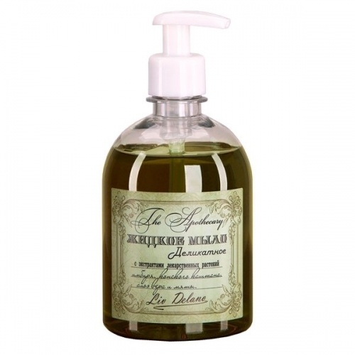 Жидкое мыло деликатное The Apothecary с экстрактами лекарственных растений имбиря, конского каштана, алоэ вера и мяты 480г