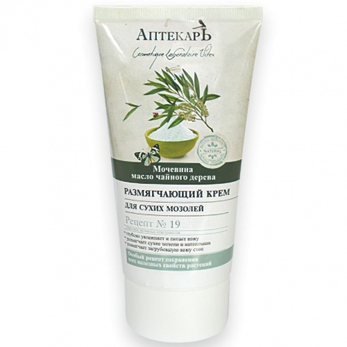 Размягчающий крем против сухих мозолей АПТЕКАРЬ 100мл