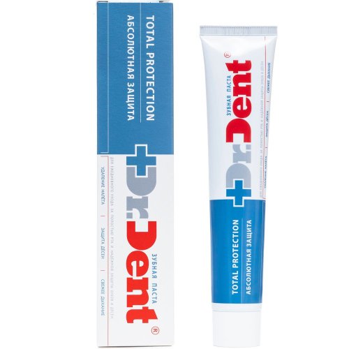 Зубная паста Modum DR.DENT Total Protection без фтора 100г