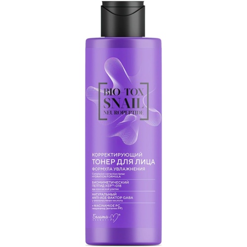Корректирующий Тонер для лица Формула увлажнения Bio-Tox Snail Neuropeptide 200мл