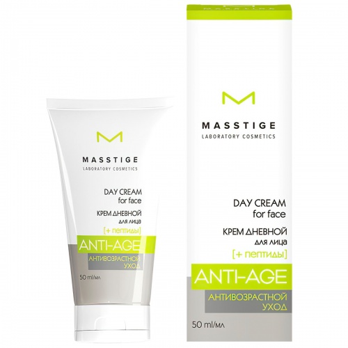 Крем для лица дневной Masstige Anti-Age с пептидами 50мл