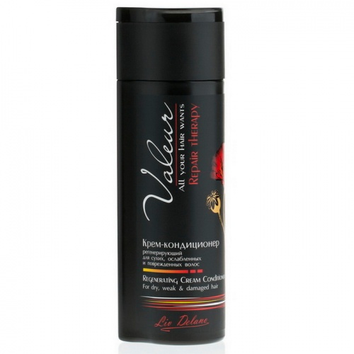Крем-кондиционер Valeur регенерирующий для сухих, ослабленных и поврежденных волос 250г